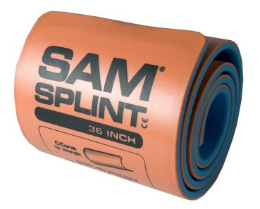 SAM Splint Universalschiene gerollt I 94 x 11 cm